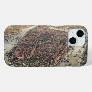 Coque Case-Mate iPhone New York City vintage, Manhattan, pont de Brooklyn