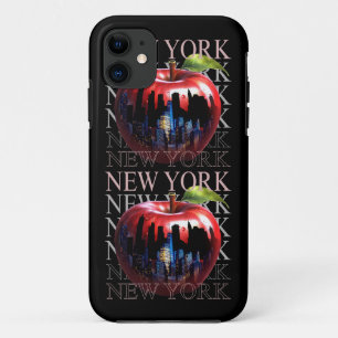 Case-Mate iPhone Case New York La Grosse Pomme Fruit Silhouette City