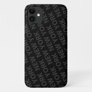 Case-Mate iPhone Case New York Motif gris foncé