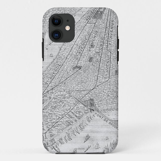 Coques Case-Mate iPhone New York : Train d'EL, C1878 (Dos)