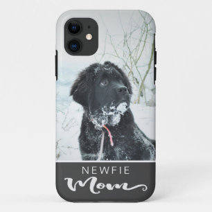 Case-Mate iPhone Case Newfie Newfoundland Mom Dog's Photo