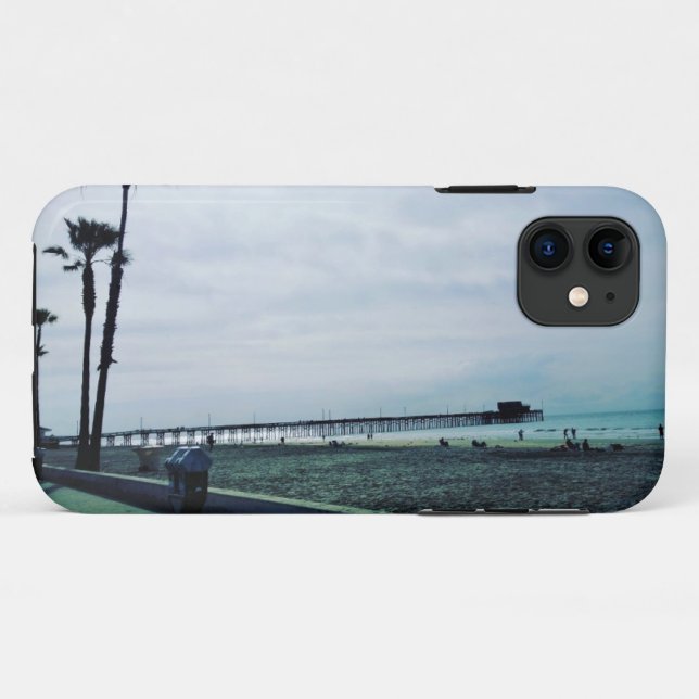 Coques Case-Mate iPhone Newport Pier, Newport Beach, Californie (Dos (Horizontal))