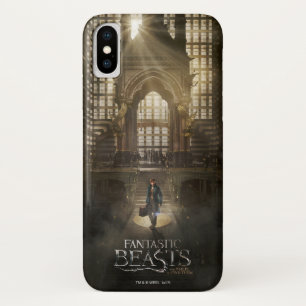 Coque iPhone X NEWT SCAMANDER™ au siège de MACUSA™