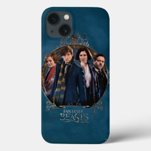 Case-Mate iPhone Case NEWT SCAMANDER™ et entreprise Art Nouveau Frame