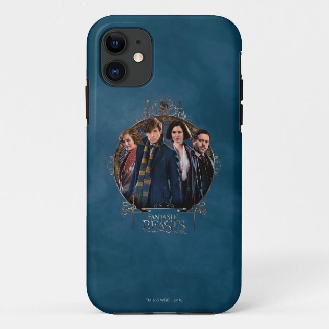 Coques Case-Mate iPhone NEWT SCAMANDER™ et entreprise Art Nouveau Frame (Dos)