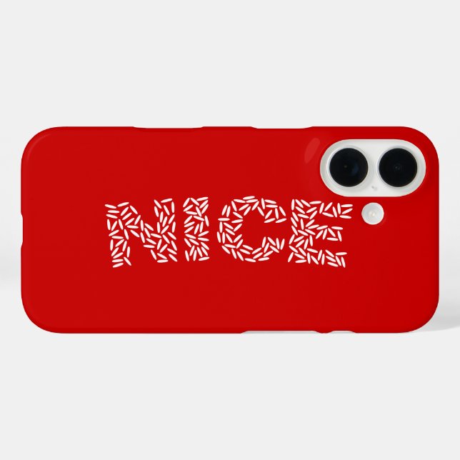 Coques Case-Mate iPhone Nice Riz (Verso (horizontal))