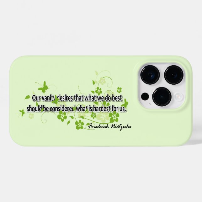 Coques Case-Mate iPhone Nietzsche (Verso (horizontal))