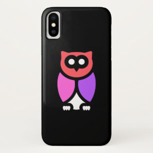 Case-Mate iPhone Case Night Owl, Beau rose & rouge, Pop Art Abstrait