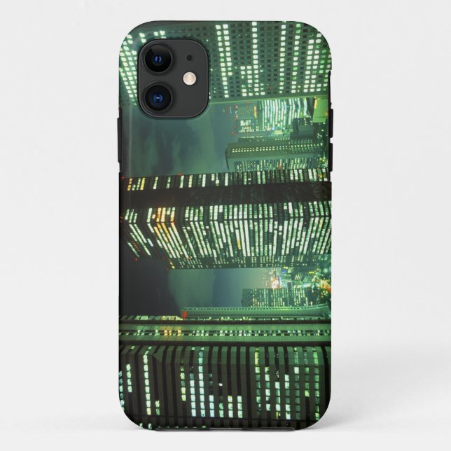 Coques Case-Mate iPhone Nightscape, Shinjuku, Tokyo, Japon (Dos)