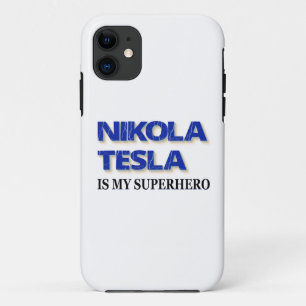Coque Case-Mate iPhone Nikola Tesla est mon super-héros