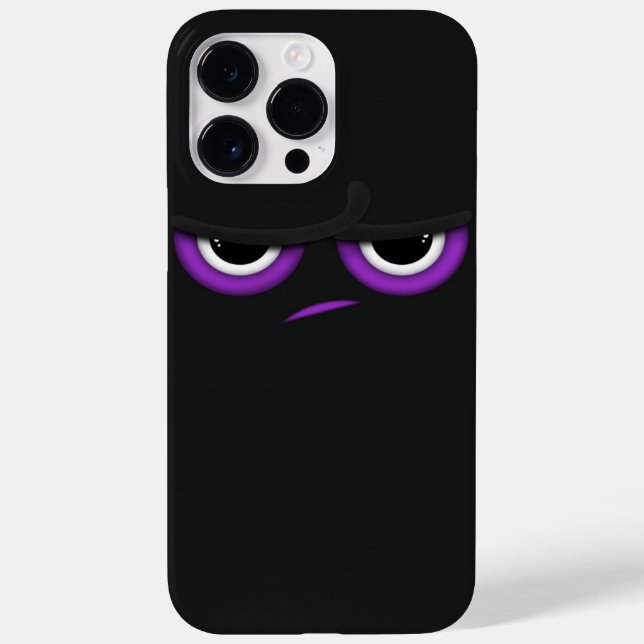 Coques Case-Mate iPhone Ninja noir en colère (Verso)