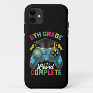 Case-Mate iPhone Case Niveau 6e année Diplômé de jeux vidéo Joueur