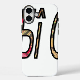 Coque Pour iPhone 16 Plus "No Bigiji" Texte Imprimer