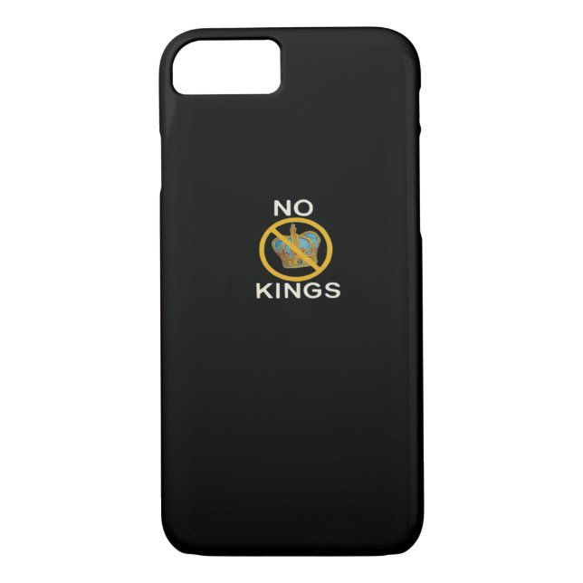 Coques Case-Mate iPhone No Kings  Funny Design (Dos)
