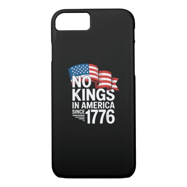 Coques Case-Mate iPhone No Kings In America Since 1776 Protest Creative St (Dos)