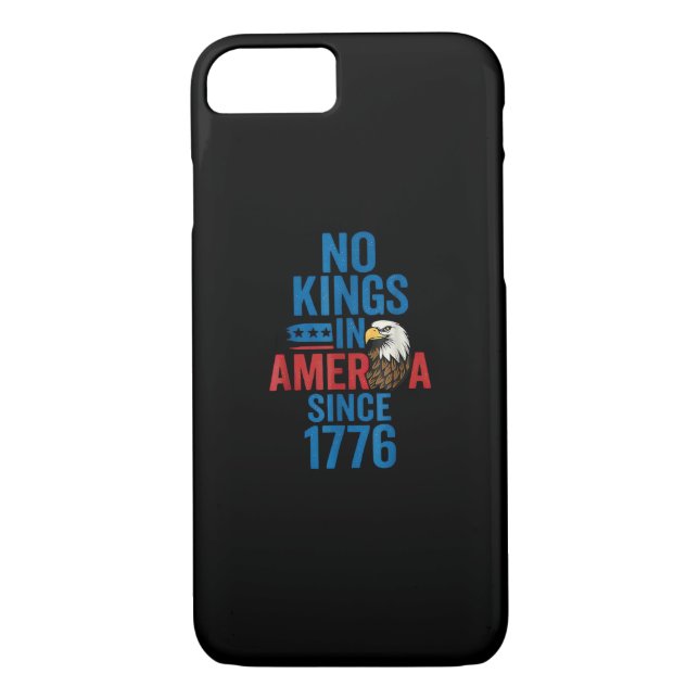Coques Case-Mate iPhone No Kings In America Since 1776 Shirt No Kings Men  (Dos)