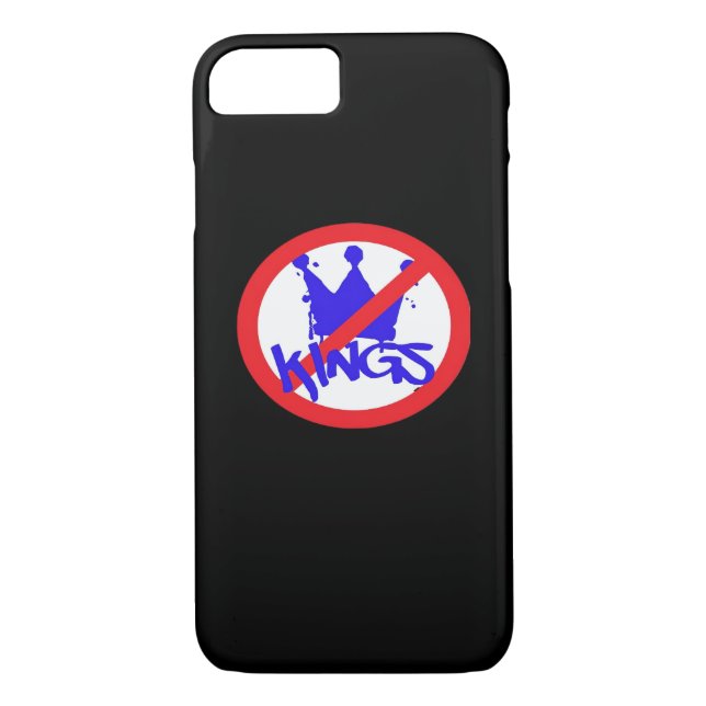 Coques Case-Mate iPhone No Kings In The USA Classic (Dos)