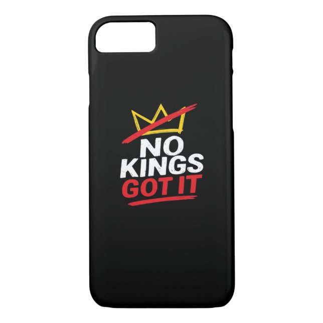 Coques Case-Mate iPhone No Kings It Creative Casual (Dos)