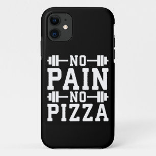 Coque Case-Mate iPhone No Pain, No Pizza - Carbes - Amusant Entraînement