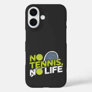 Coque Pour iPhone 16 No Tennis, No Life – Design Sportif et Dynamique