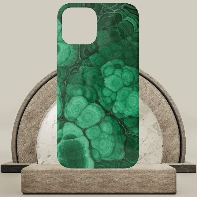 Coques Case-Mate iPhone Nodules de malachite vert (Malachite Nodules )