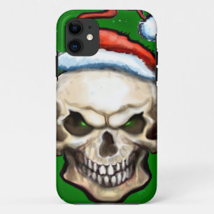 Etui iPhone Case-Mate Noël au crâne mal