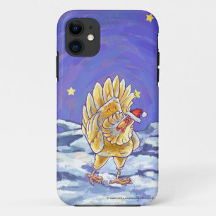 Coque Case-Mate iPhone Noël au poulet