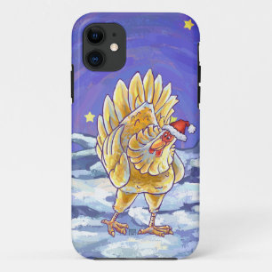 Etui iPhone Case-Mate Noël au poulet