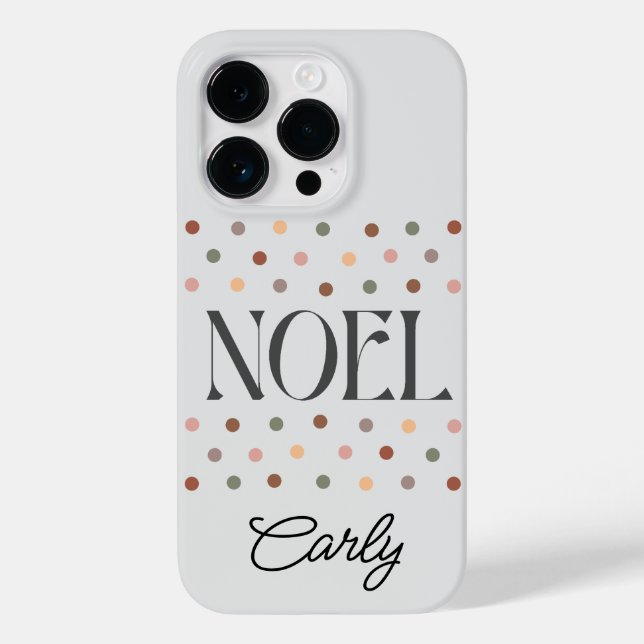 Coques Case-Mate iPhone Noël Boho de Noël (Verso)