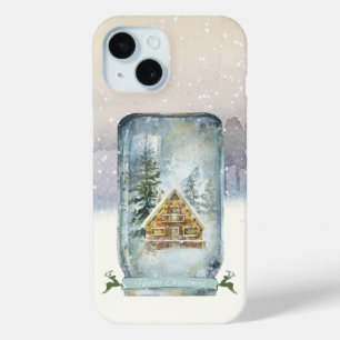 Coque Case-Mate iPhone Noël Cabine d'hiver