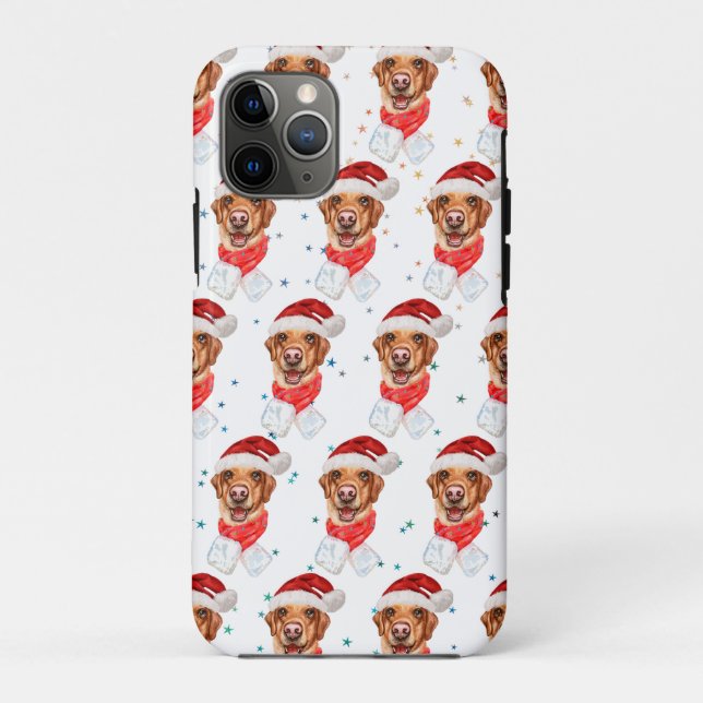 Coques Case-Mate iPhone Noël de race de chien Labrador (Dos)