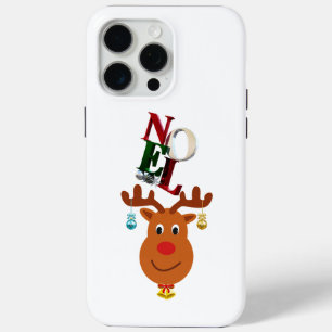 Coque Case-Mate iPhone Noel Deer Bells Bauble Rudolf Snowflakes Noël