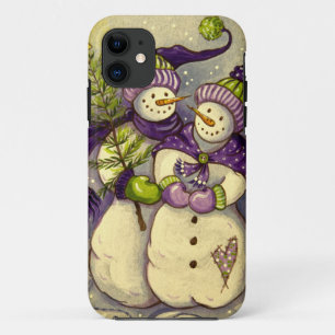 Coques Pour iPhone Noël des Snowmen de 4882