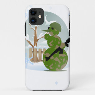 Coque iPhone 11 noël du soldat des neiges