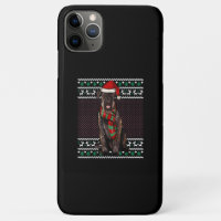 Noël Géant Schnauzer Chien Santa Hat Noël laid