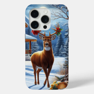 Coque Case-Mate iPhone Noël/Hiver Deer Lodge