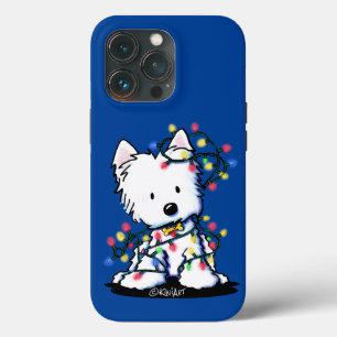 Case-Mate iPhone Case Noël KiniArt merveilleux Westie