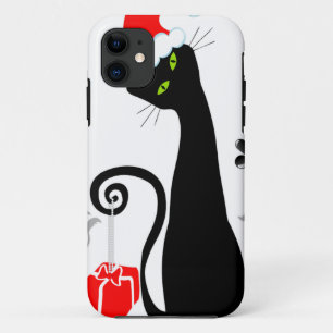 Etui iPhone Case-Mate Noël moderne Kitty