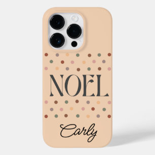 Coque Case-Mate iPhone Noël NOEL Boho Beige