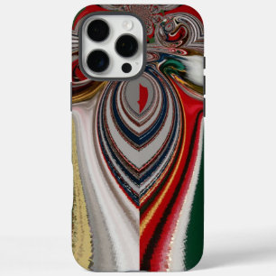 Coques iPhone 16 Pro Max Noël Retro Texture Vintage Art Abstrait Imprimer
