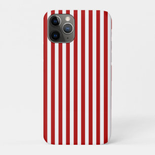 Case-Mate iPhone Case Noël Rouge et blanc Striped iPhone 11