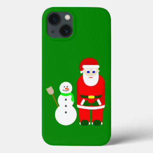 Case-Mate iPhone Case noël santa claus bonhomme de neige mignon
