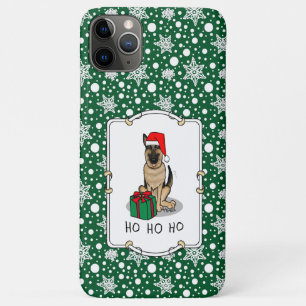 Case-Mate iPhone Case Noël Santa Hat Allemand Berger Chien mignonne