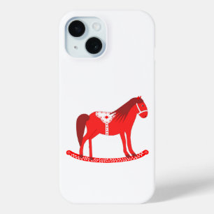 Coque Case-Mate iPhone Noël scandinave Cheval Rocking