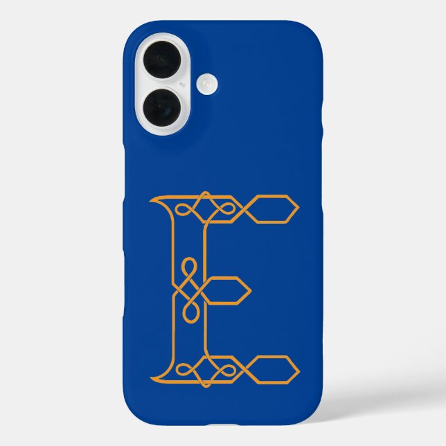 Coques Case-Mate iPhone Noeud celtique Personnalisé E (Verso)