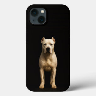 Case-Mate iPhone Case Noir 4 Luxe iPhone 13, Dogo Argentino Audacieux