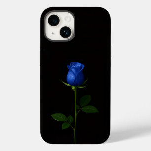 Coque Case-Mate iPhone Noir 4 Luxe iPhone 14 Mate, Rose Bleu de Minuit