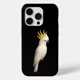 Coque Case-Mate iPhone Noir 4 Luxe iPhone 15 Pro Mate, Cacatoès à crête j