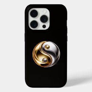 Coque Case-Mate iPhone Noir 4 Luxe iPhone 15 Pro Mate Harmony Yin Yang