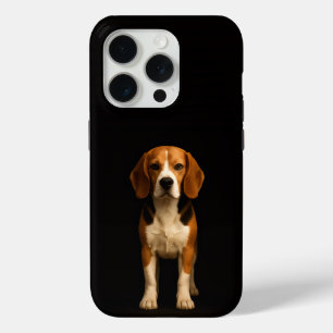 Coque Case-Mate iPhone Noir 4 Luxe iPhone 15 Pro Mate Kind Beagle